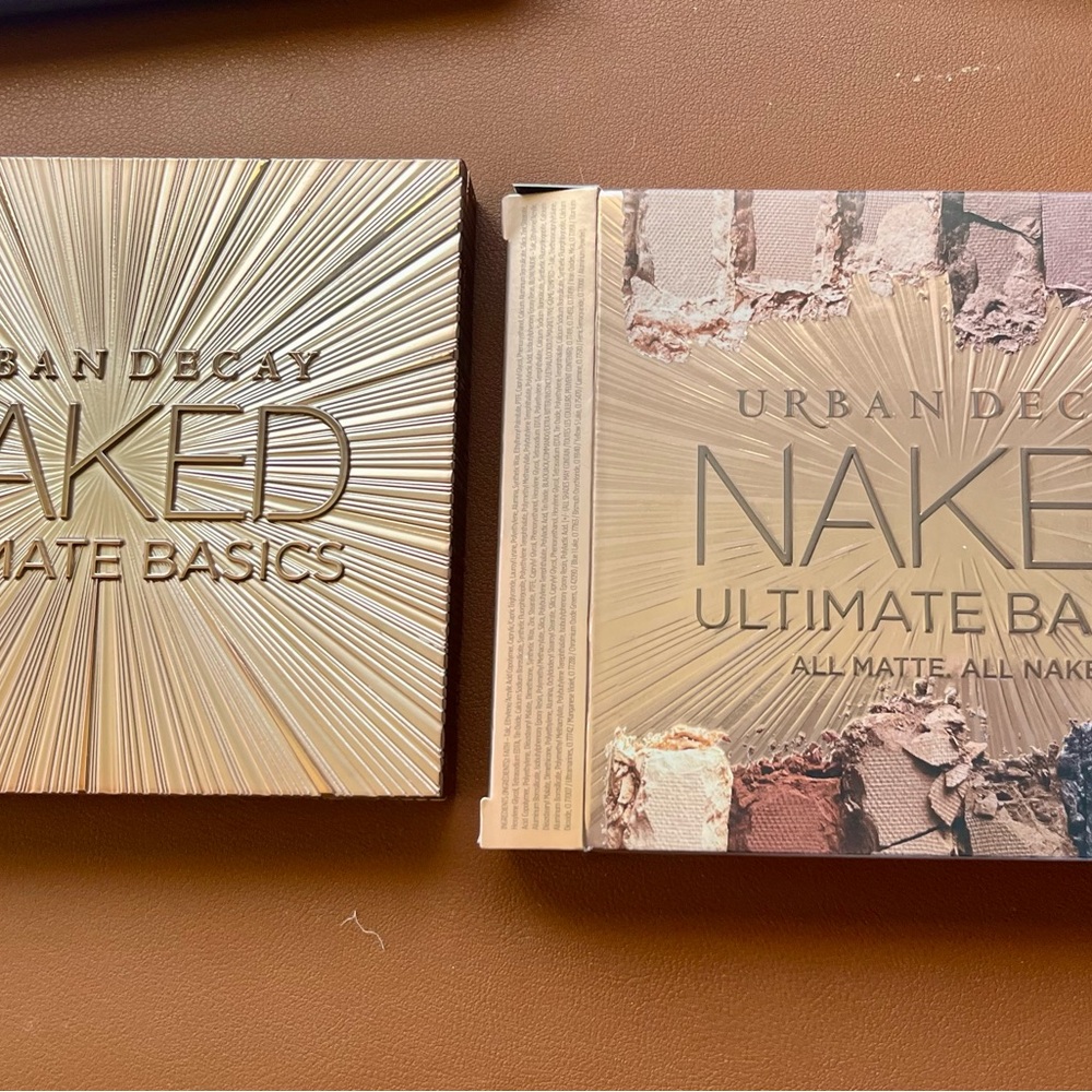 Urban Decay Gold Eyeshadow Palette Ultimate Basics